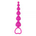 Анальная цепочка Chica Heart Booty Beads - Pink, 19 см