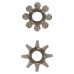 Набор из 2 шт колец на пенис Toy Joy - Power Stretchy Rings 2pcs Grey
