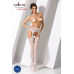 Эротические колготки-бодистокинг Passion white
