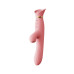 Вибратор с подогревом и вакуумной стимуляцией клитора Zalo - ROSE Vibrator Strawberry Pink