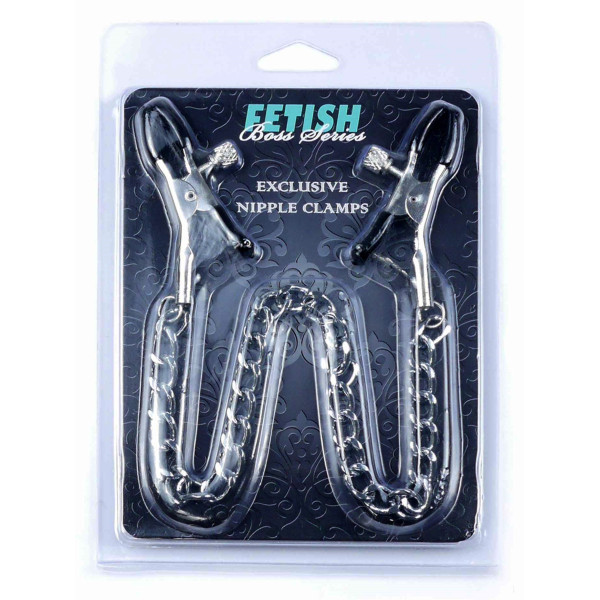 Зажимы для сосков Fetish Boss Series - №7 Exclusive Nipple Clamps