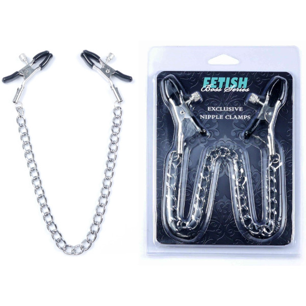 Зажимы для сосков Fetish Boss Series - №7 Exclusive Nipple Clamps