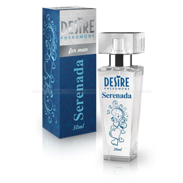 Духи-спрей с феромонами DESIRE De Luxe Platinum SERENADA, 30 мл