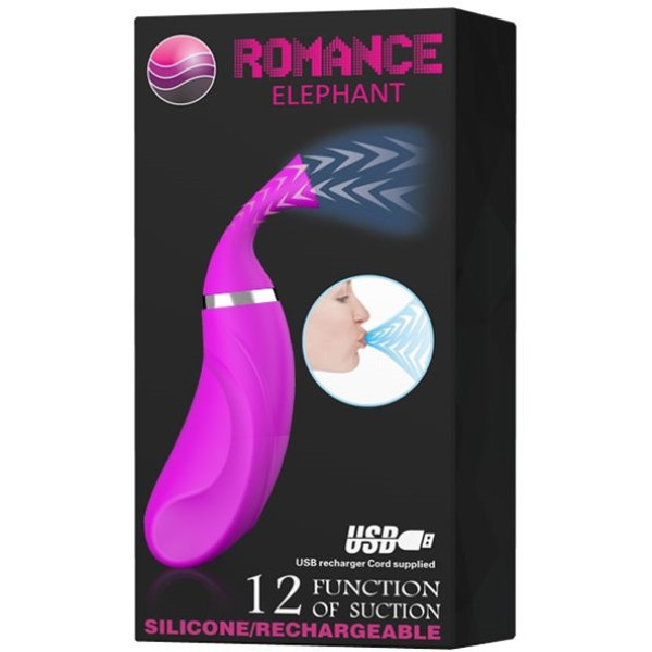 Вакуумный стимулятор клитора Romance - ELEPHANT,