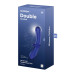 Стеклянный дилдо Satisfyer Double Crystal (light blue)