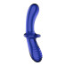 Стеклянный дилдо Satisfyer Double Crystal (light blue)