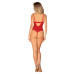 Боди Obsessive Ingridia crotchless teddy XS/S