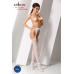 Эротические колготки-бодистокинг Passion white