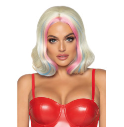 Парик Харли Квинн Leg Avenue Harley wavy bob wig, короткий, 36 см
