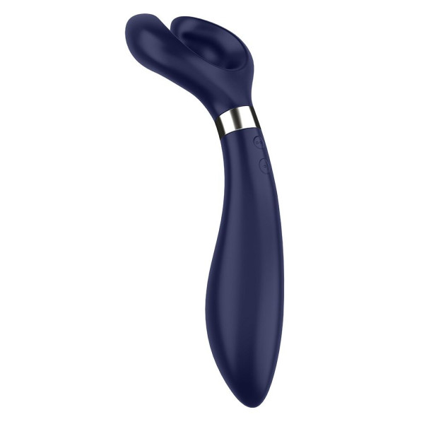 Вибратор для пар Satisfyer Endless Fun Blue, три мотора, многофункциональный