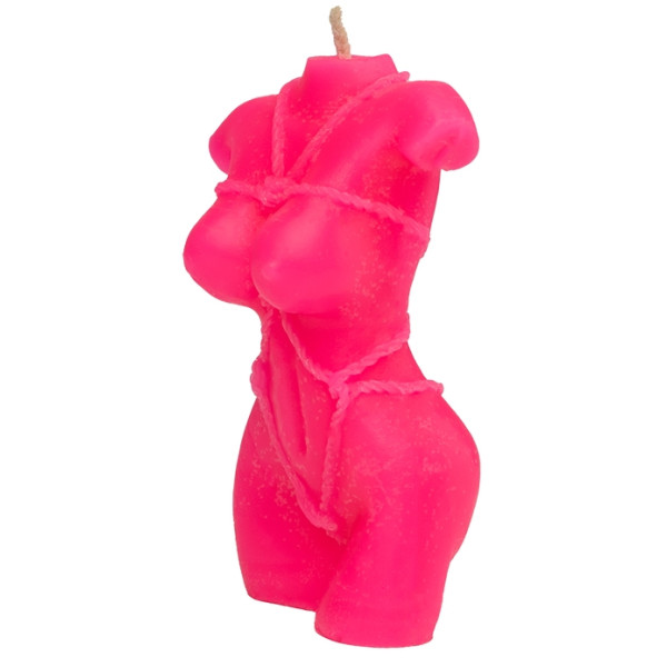 Свеча LOVE FLAME - Shibari II Pink Fluor