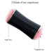 Мастурбатор с двумя входами FOXSHOW Vibrating Masturbation Cup USB 10 function + Interactive Function Black