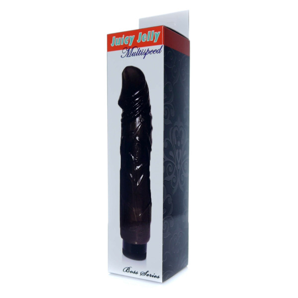 Вибратор Boss Series: Juicy Jelly Multispeed Black