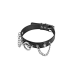 Ошейник цепочками с шипами и кольцом Fetish Tentation Choker Rings and Chains