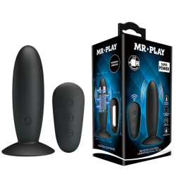 Анальный стимулятор с вибрацией MR PLAY, 11 см