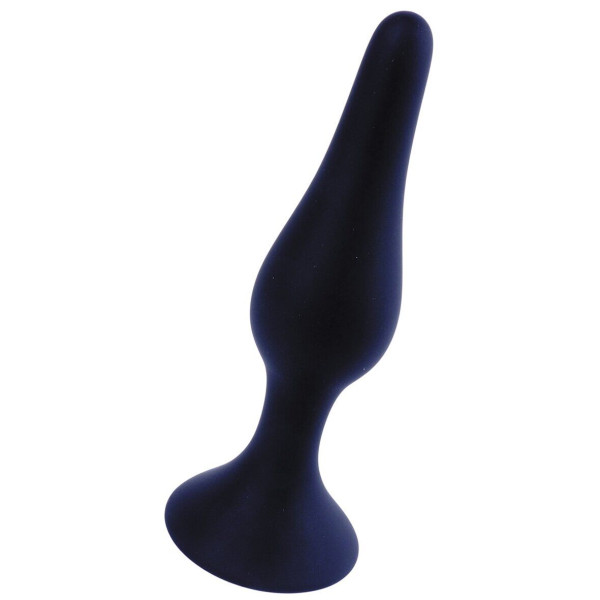 Анальный плаг Silicone Plug Black - Extra Large,