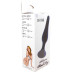 Анальный плаг Silicone Plug Black - Extra Large,