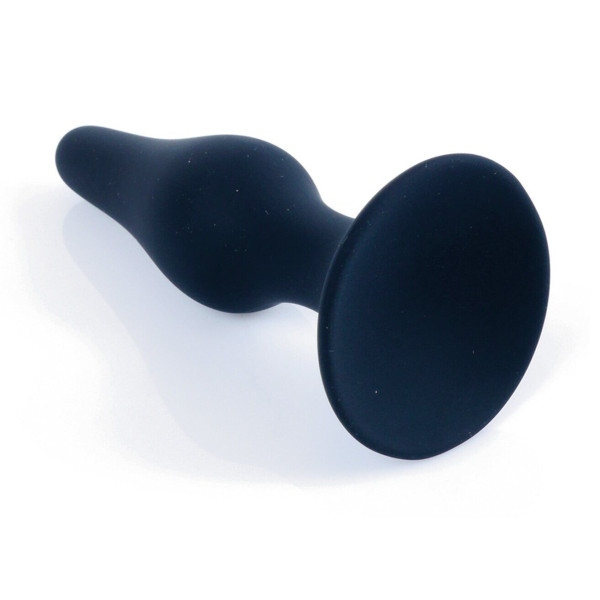 Анальный плаг Silicone Plug Black - Extra Large,