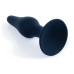 Анальный плаг Silicone Plug Black - Extra Large,