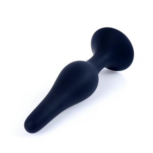 Анальный плаг Silicone Plug Black - Extra Large,