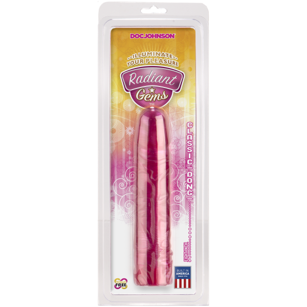 Фаллоимитатор Doc Johnson Radiant Gems, 20 см