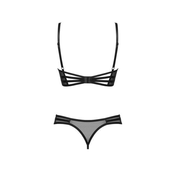 Комплект Obsessive Roxelia 2-pcs crotchless set XS/S