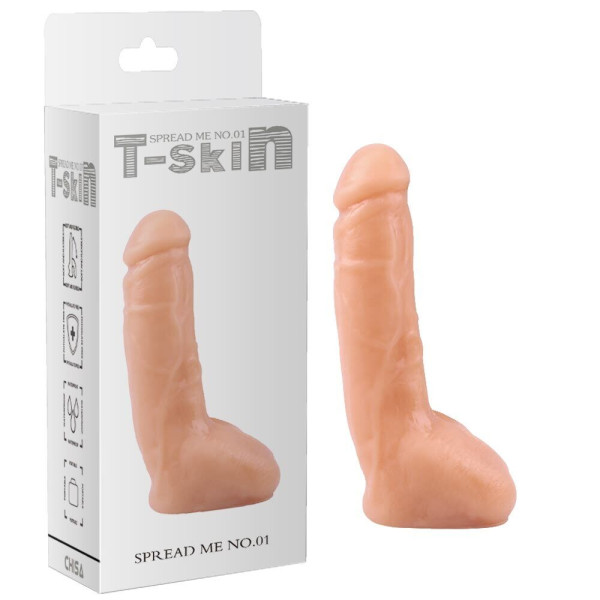 Фаллоимитатор CHISA T-Skin Spread Me №01, 20,5 см