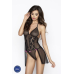 Боди сорочка SANCHIA BODY black L/XL