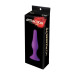 Анальная пробка на присоске MAI Attraction Toys №35 Purple, длина 15,5см, диаметр 3,8см