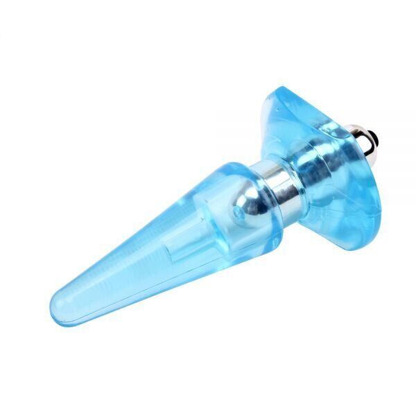 Анальный плаг с вибрацией NICOLES Vibra Plug - Blue