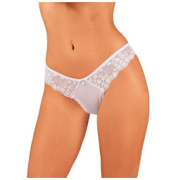 Полупрозрачные трусики Obsessive Heavenlly panties M/L, открытые ягодицы
