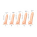Реалистичный фаллоимитатор Strap-On-Me Sliding Skin Realistic Dildo Vanille - M, 18.5 см