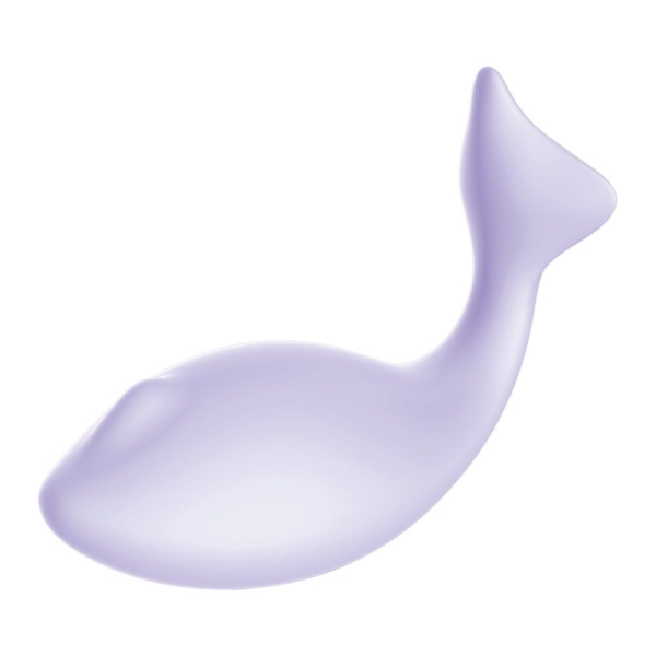 Смарт вибратор-яйцо Leten Fish Baby Purple