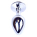 Анальная пробка Boss Series - Jewellery Silver PLUG Pink S