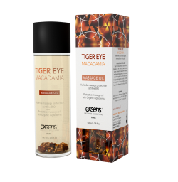 Массажное масло EXSENS Tiger Eye Macadamia (защита с тигровым глазом)