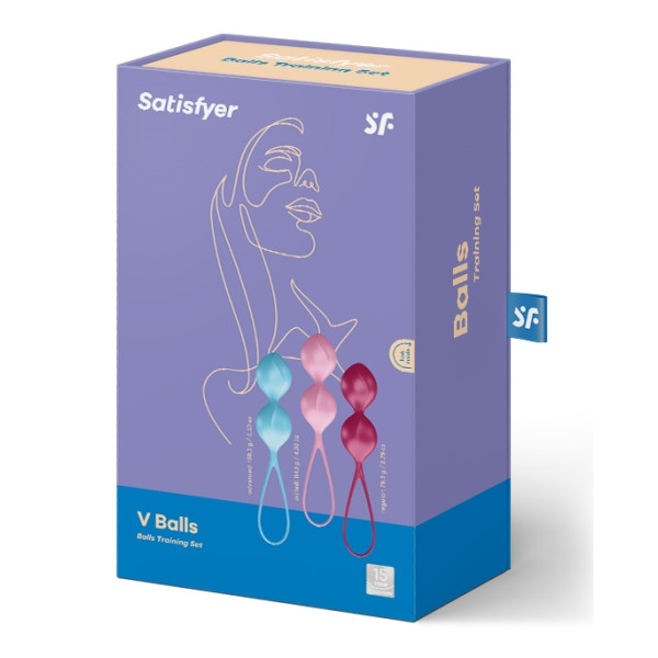 Набор вагинальных шариков Satisfyer V Balls