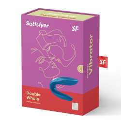 Вибромассажер для пар Satisfyer Partner Double Whale