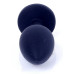Силиконовая анальная пробка Boss Series - Jewellery Black Silicon PLUG Small Pink S