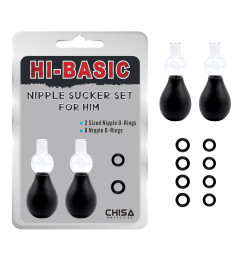 Вакуумные массажеры для сосков CHISA HI-BASIC - Nipple Sucker Set for Him
