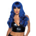 Волнистый парик Leg Avenue Misfit Long Wavy Wig Blue, длинный, реалистичный вид, 61 см