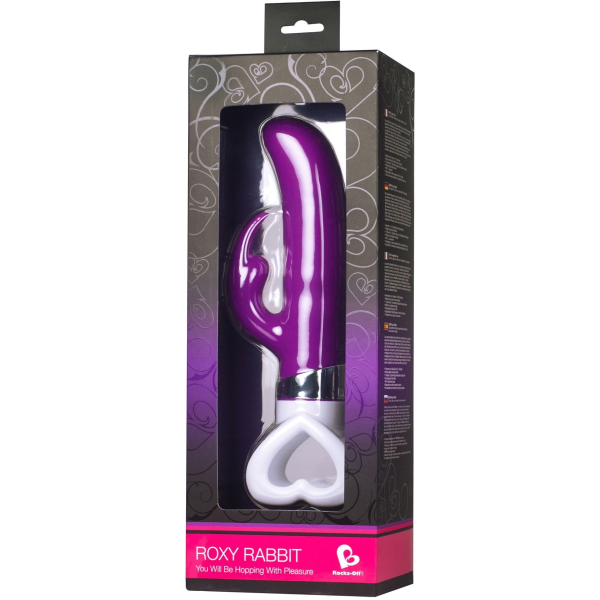 Вибратор кролик Rocks Off Roxy Rabbit Purple
