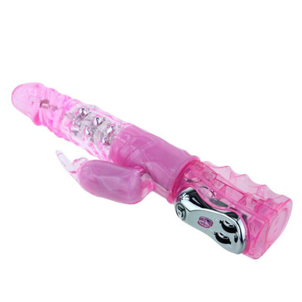 Вибратор с стимулятором клитора Travel Partner, 26,5 см