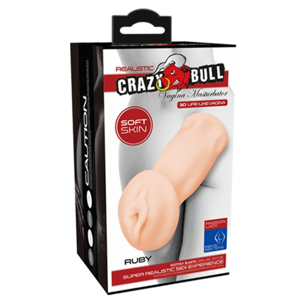 Мастурбатор-вагина Crazy Bull - Ruby Soft Skin
