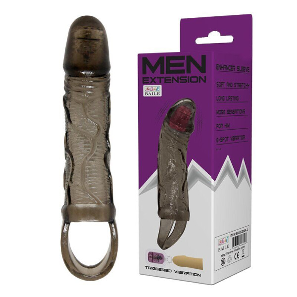Насадка на пенис c вибрацией Men extension