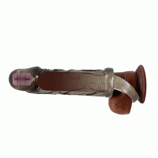 Насадка на пенис c вибрацией Men extension