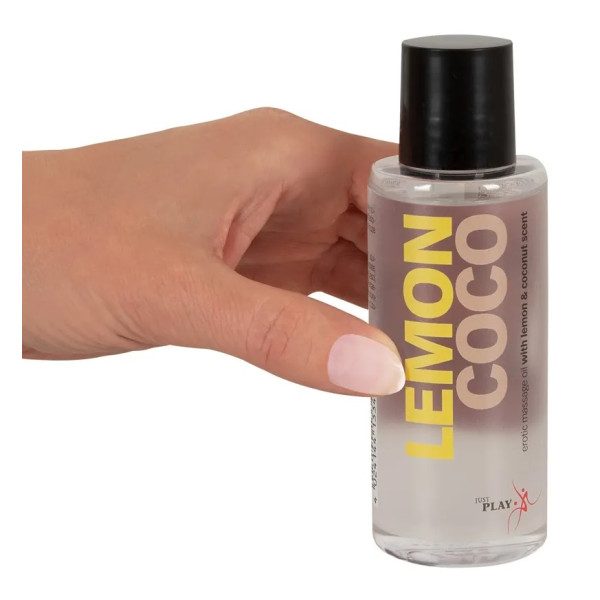 Массажное масло Just Play Lemon Coco, 100 мл