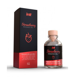 Массажный гель для интимных зон Intt Strawberry, 30 мл