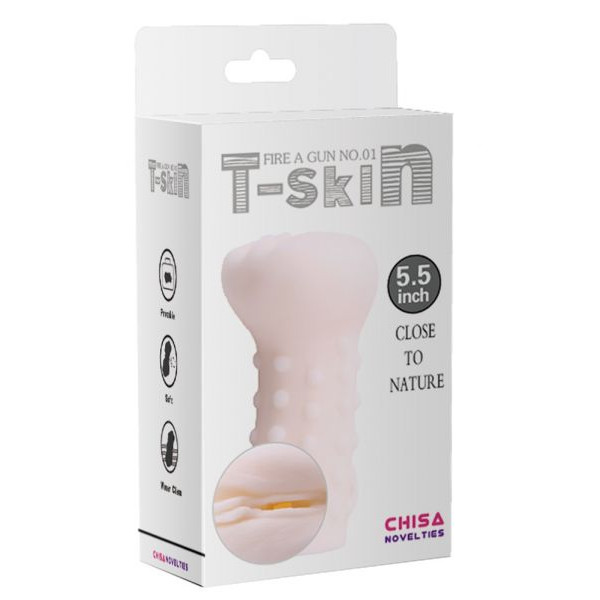 Вагина мастурбатор CHISA T-skiN - Fire a Gun No.01, White