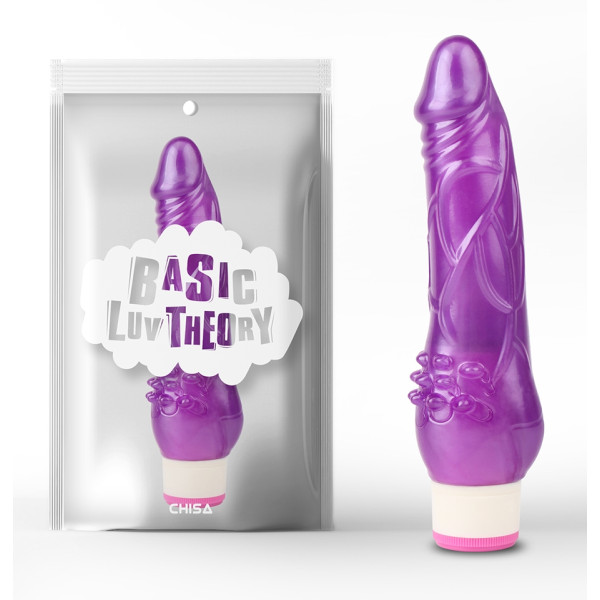 Вибратор CHISA Basic Luv Theory - Beginner Rider, Purple
