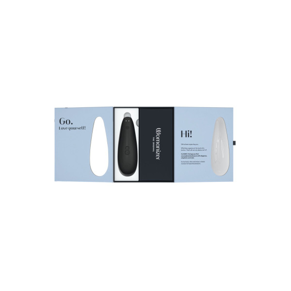 Вакуумный клиторальный стимулятор Womanizer Classic 2 - Black, 10 режимов, функция Afterglow